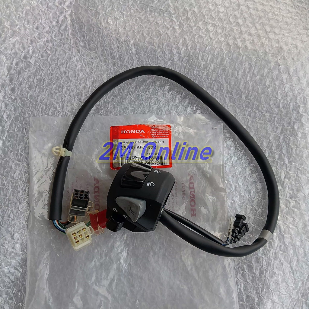 Holder Saklar Kiri PCX 150 Hybrid Ori AHM 35200-K97-N22