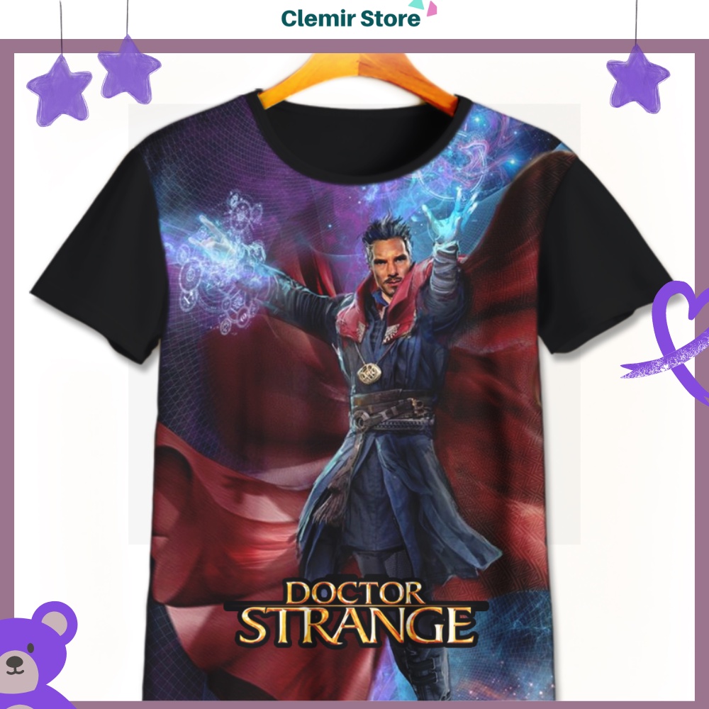 Kaos Anak Superhero Doctor Strange V5 - Baju Anak Superhero Doctor Strange Untuk Umur 1-12 Tahun| Ka