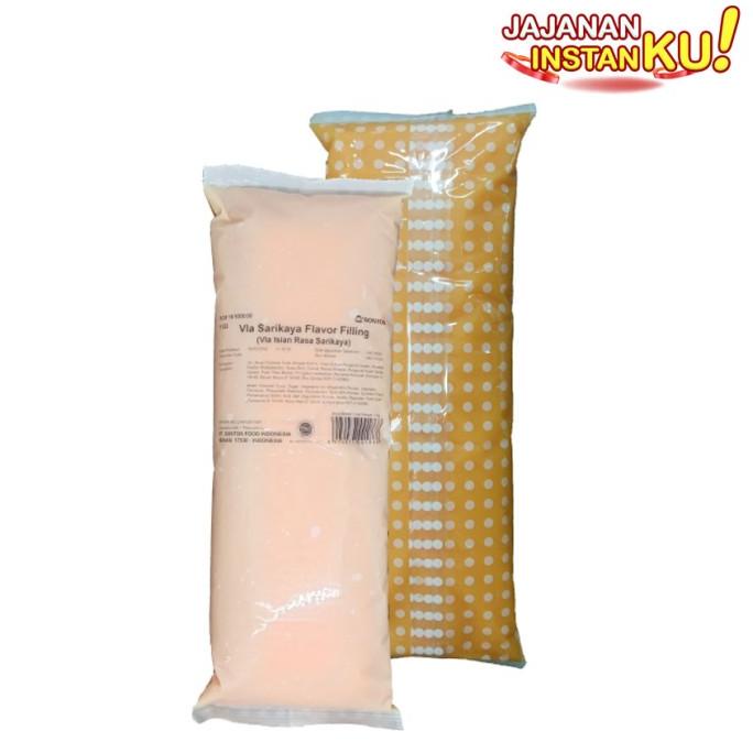 

Sonton Vla Isian Sarikaya / Filling Srikaya 1kg - Untuk Roti Bolu kue