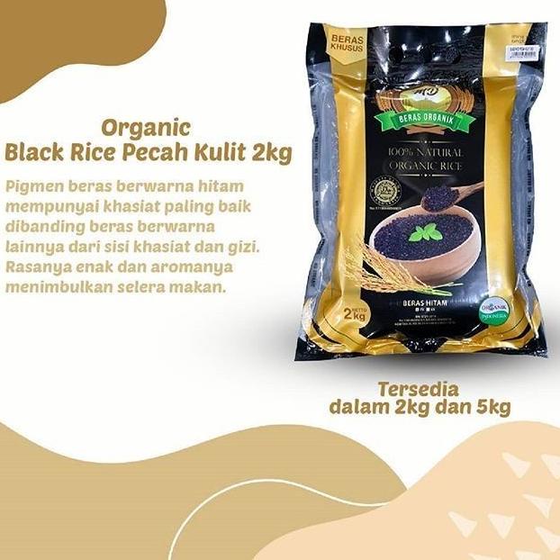 

Organic Black Rice Pecah Kulit - Beras Hitam - Rendah Gula - MD 2 kg