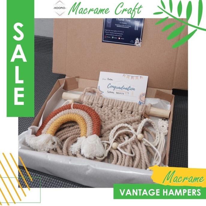 

[HOOPIO] HAMPERS | KADO WISUDA | KADO ULANG TAHUN | MACRAME HAMPERS