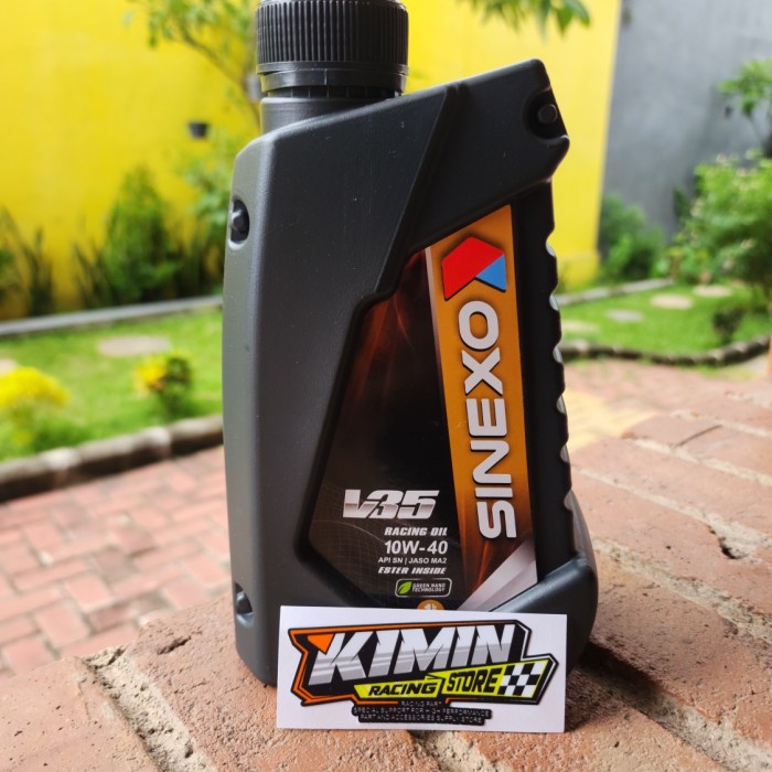 Terlaris Oli Sinexo Racing V35 Oil Sae 10W-40 Sn Jaso Ma2 Ester