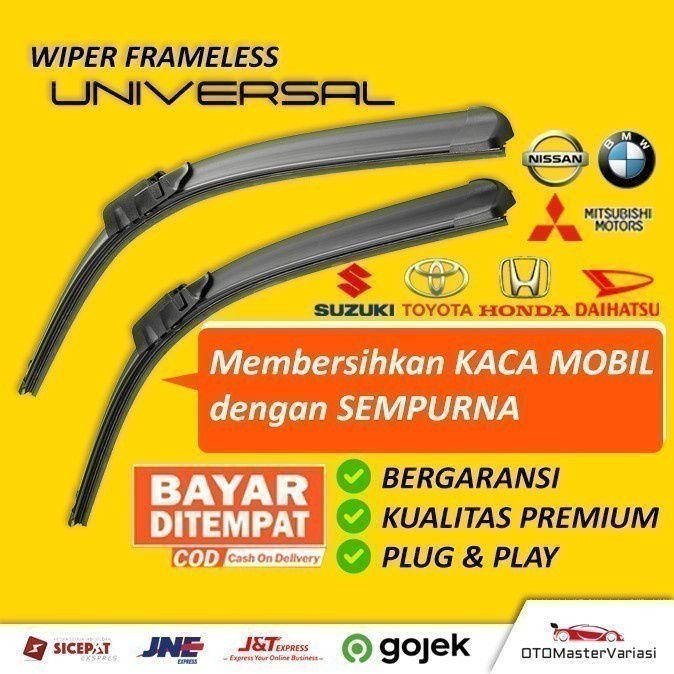 Wiper Honda Jazz Rs / Honda Jazz Ge8 / Honda Jazz Gk5 Frameless Kode 323
