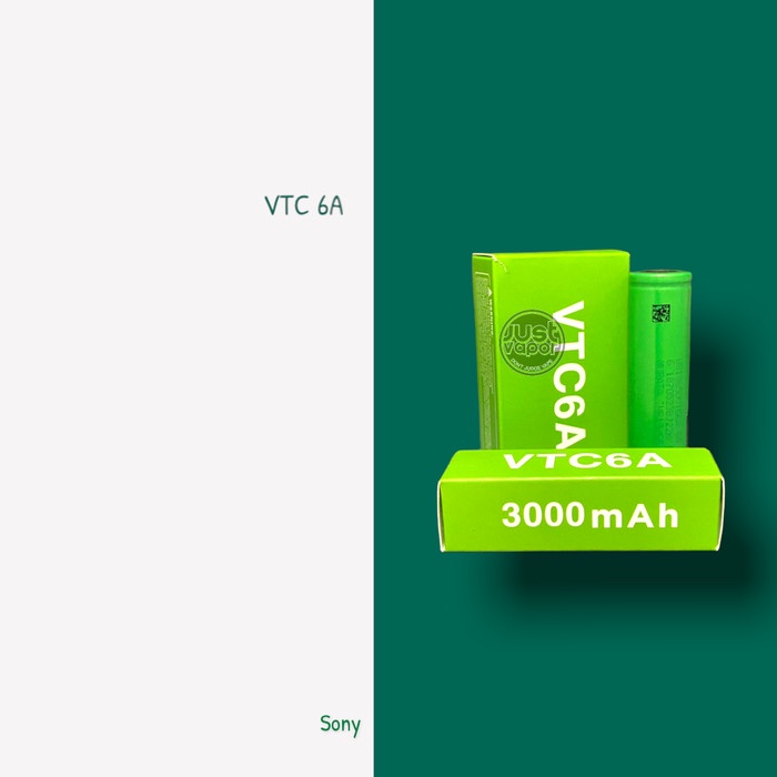 BATTERY SONY VTC 6A MURATA 18650 3000Mah 35A VTC6A BATRE BATERAI OTEN