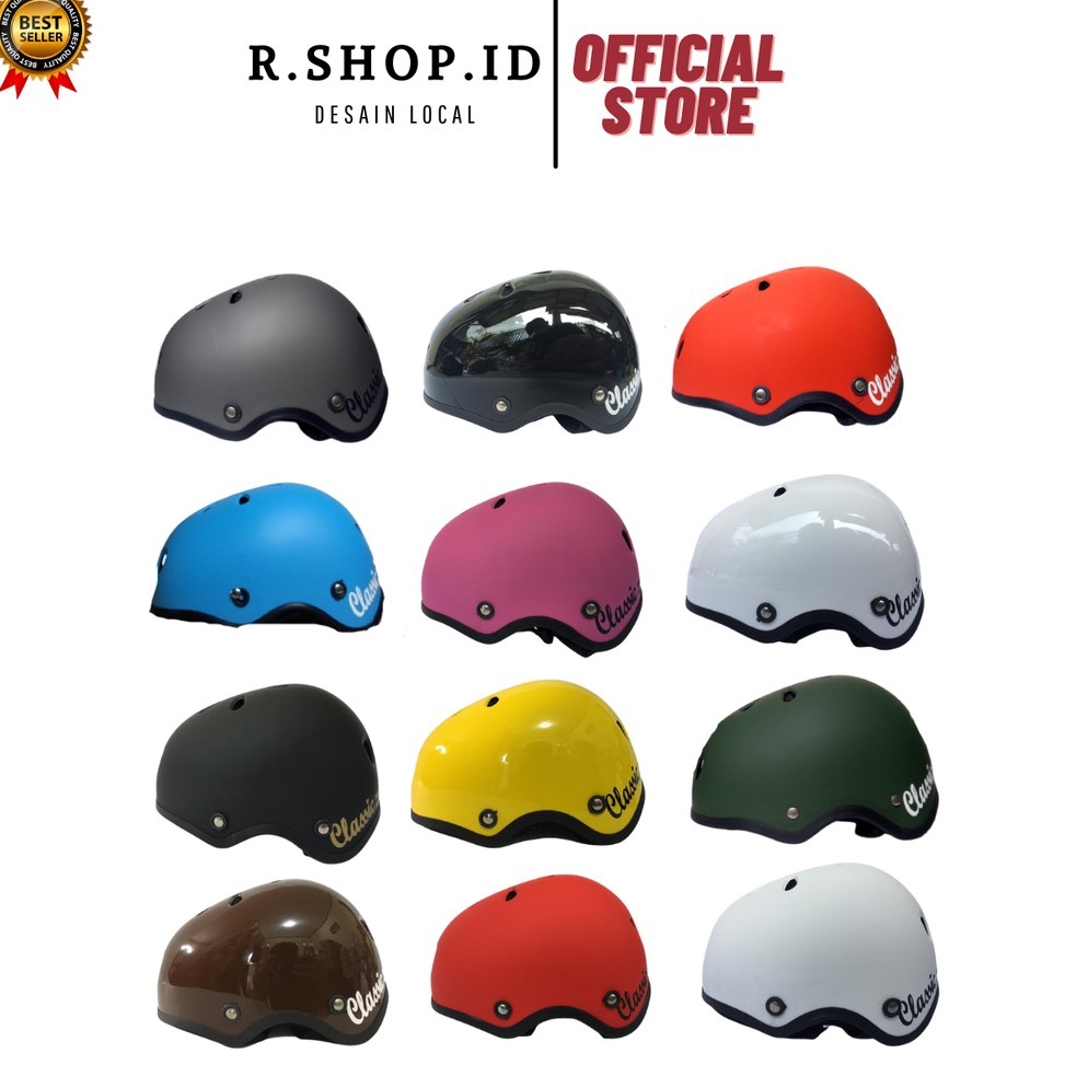 ` sU Helm Sepeda Classic Helm Sepeda Lipat Helm Sepeda Batok Helm Sepeda Helm Sepeda Clasic Murah ❁