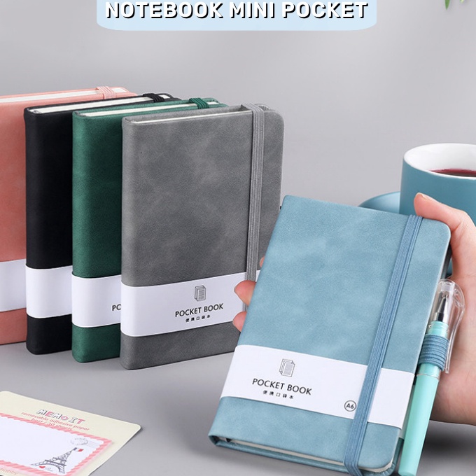 

[OV❦.P㊖) Notebook mini pocket A7/A6 Buku catatan kecil Book aesthetic portable Buku tulis memo agenda Bullet Journal Diary planner multicolor Scrapbook jurnal untuk sekolah kantor pelajarpaling.lariis!