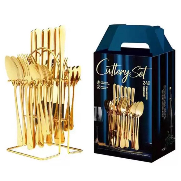 Bestseller AVELINE SENDOK SULTAN SET / SENDOK SULTAN MARBLE GOLD/ SENDOK GOLD / CUTLERY SET / STAINL