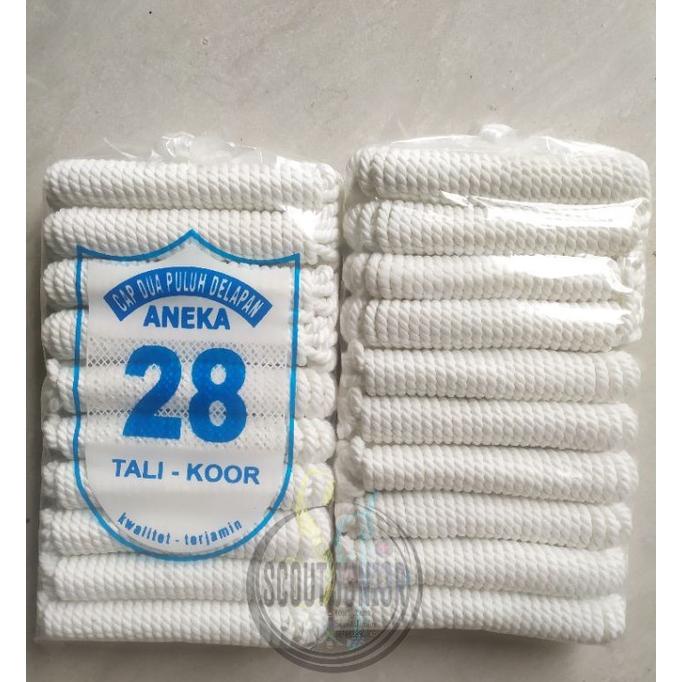 

Beli 2 Murah 1 Pack Tali Pramuka |10 Meter Marlon | Tali Tambang Kuat Baru