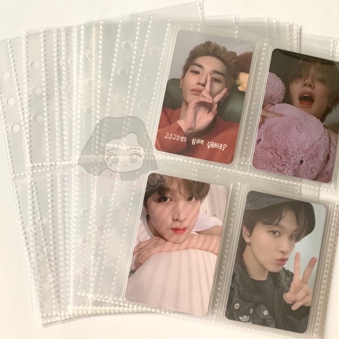 

(Kご❦.12G> A5 SLEEVE PHOTOCARD, 10 LEMBAR, 1P/2P/4P (SINGLE/DOUBLE SIDE/HOLOGRAM), 6 RING /trendings.!