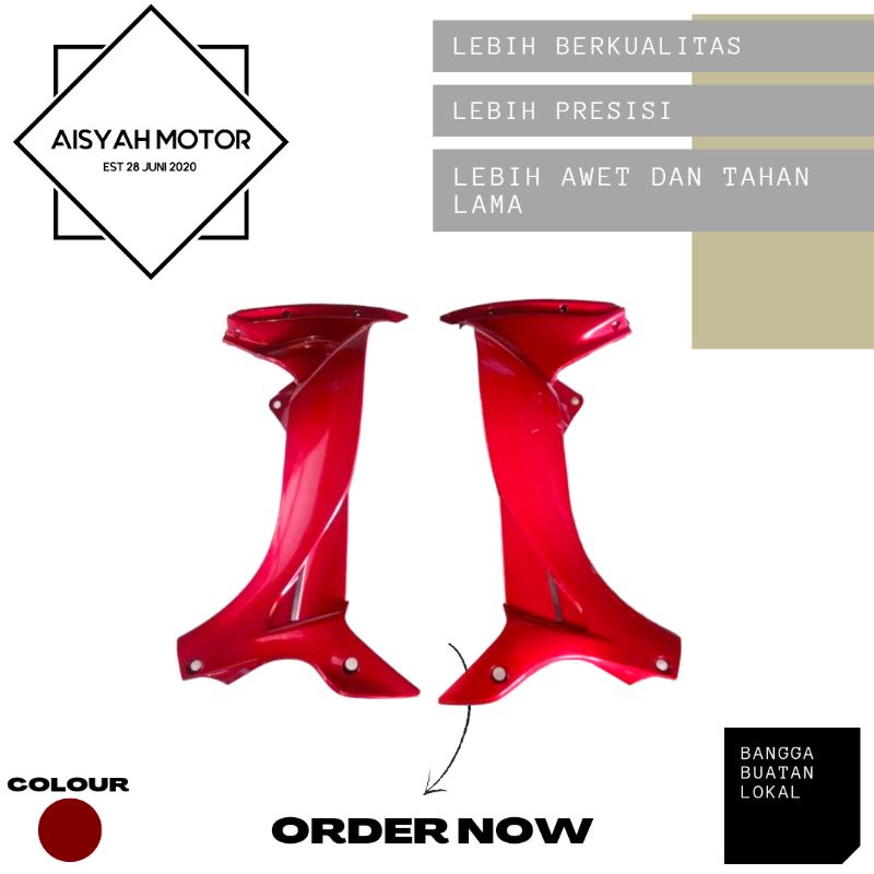 Sayap Dalam Yamaha Jupiter Z Burhan Warna Merah