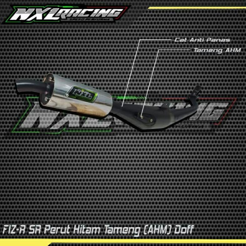 TERLARIS KNALPOT FIZR,F1ZR PERUT HITAM TAMENG NXL