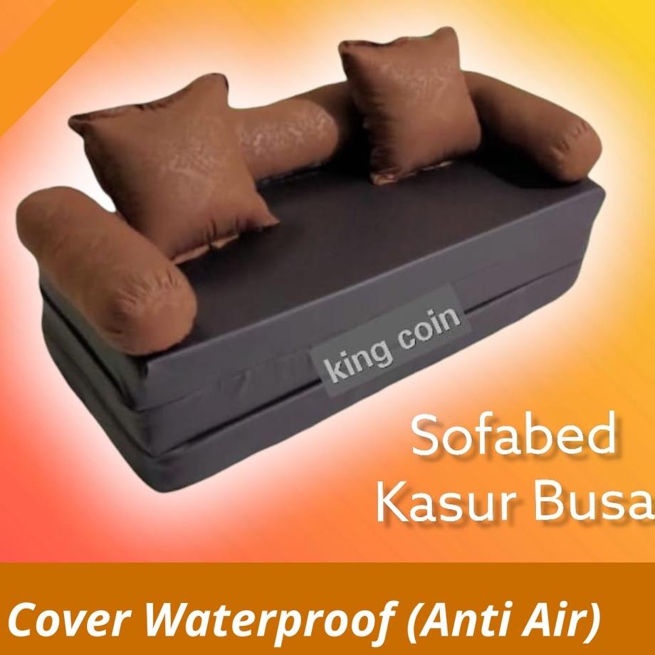 IHE521 Anti Air Sofa Bed Kasur Lipat Bayi Anak Kecil Multifungsi Waterproof Sofabed Cover Oscar Kurs