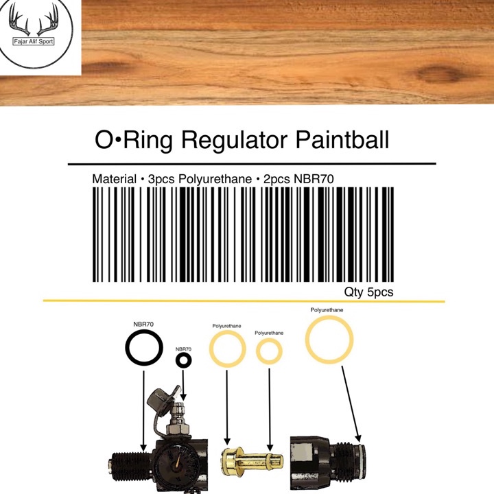 [D◆6P/♥] Regulator pcp - Oring regulator pcp - Sil Regulator pcp - Regulator pcp paintball - Polyure