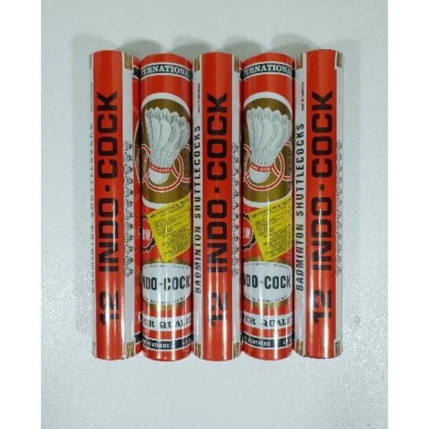 Shuttlecock Indocock Merah Original