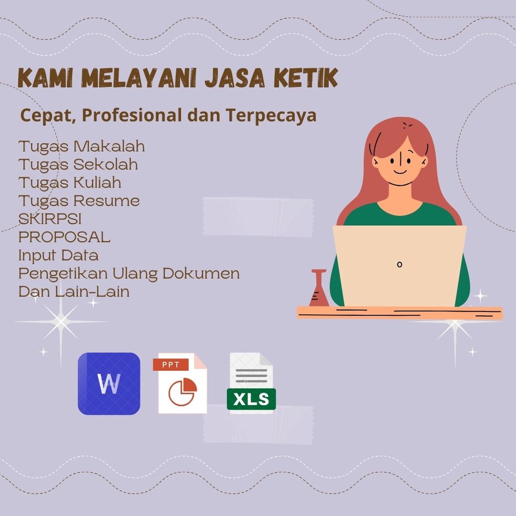 JASA KETIK WORD,EXCEL,PPT TERMURAH
