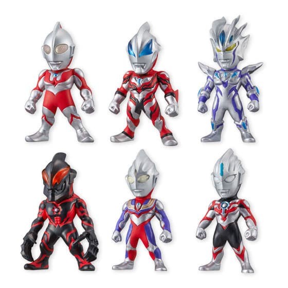 MUST HAVE BANDAI CONVERGE ULTRAMAN 01 (ALL 6/SET) GEED ZERO ORB TIGA BELIAL TERBARU