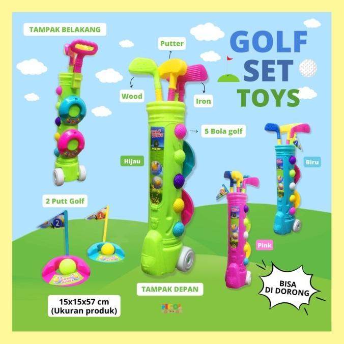 Mainan Anak Olahraga Stick Golf Kids Golf Set IM0906 Golf Set Toys Siz