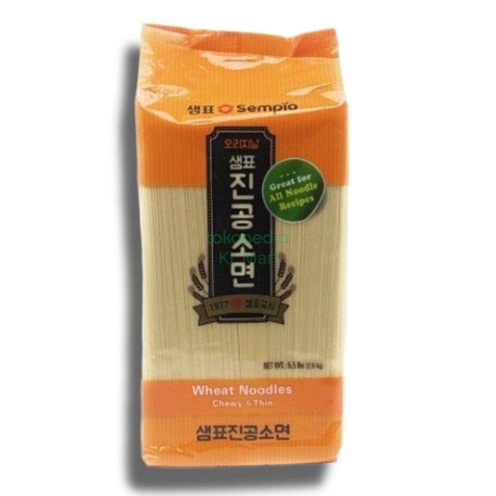 

Sempio Wheat Noodle Chewy & Thin / Mie Kering Gandum 2,5 kg