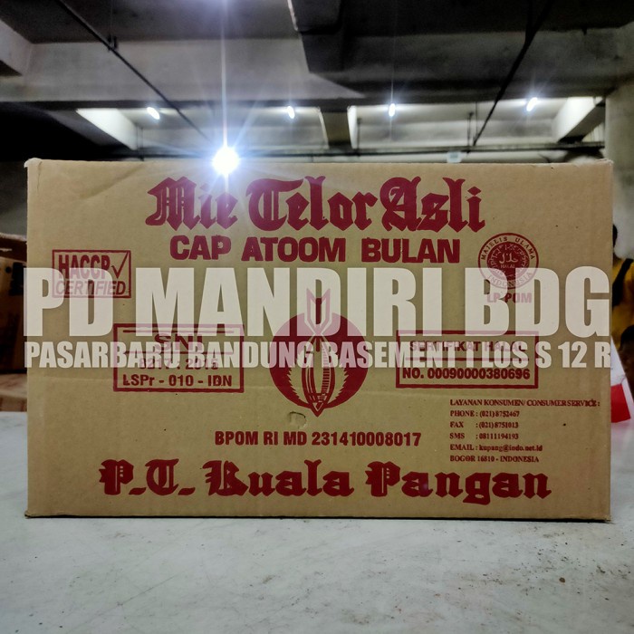 

ATOOM MIE TELOR ASLI X 20