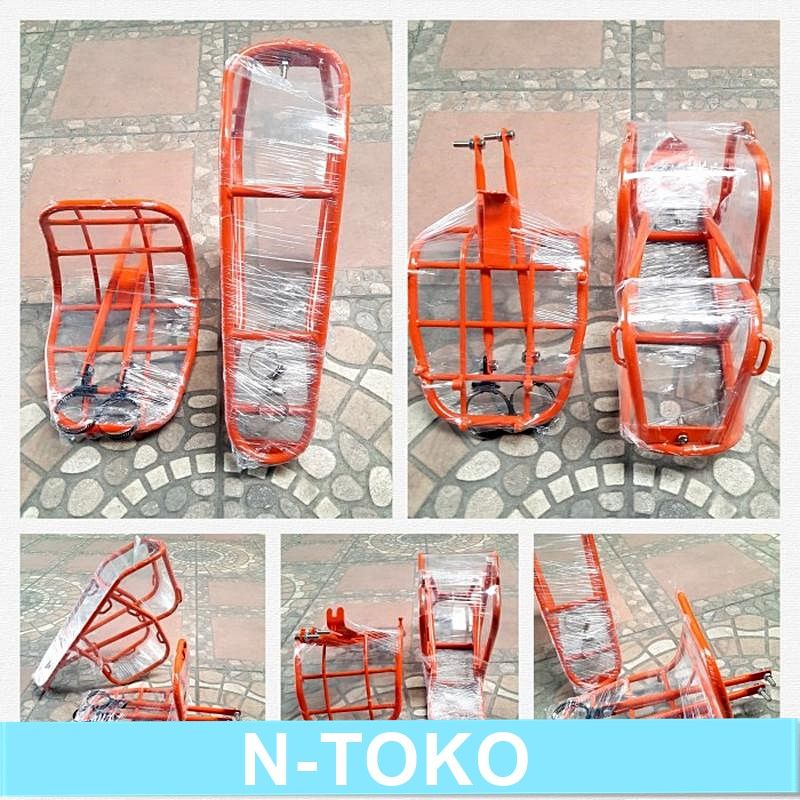 RAK BAGASI SEPEDA MTB GRAVEL DEPAN BELAKANG BESI Sepeda Sparepart Termurah