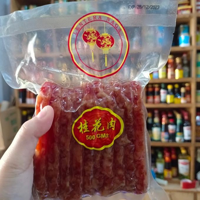 

Lapciong/ Lapcong/ Sosis Malaysia Kui Hwa 500gr