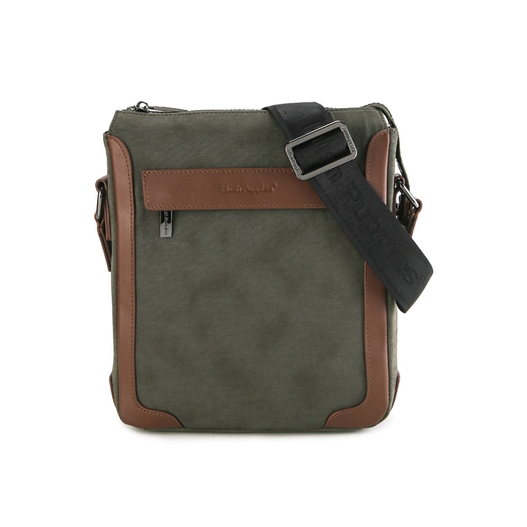 Tas Selempang Hush Puppies Original Pria Sling 1 kantong depan dengan resleting Jalan 100% Asli Aest