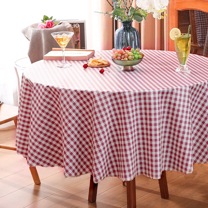 Taplak Meja Tamu Makan Bulat Bundar / Diameter 152cm /Taplak Meja Makan minimalis /Kecil Besar Motif