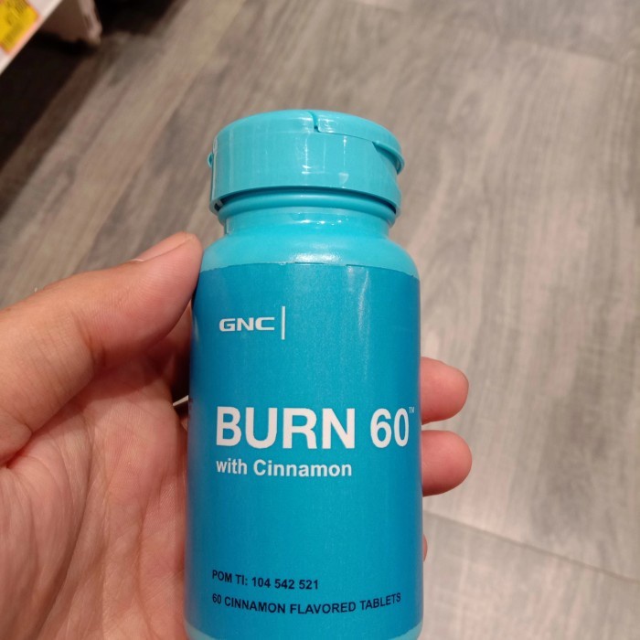 Ready stok Spesial Gnc Burn 60 With Cinnamon