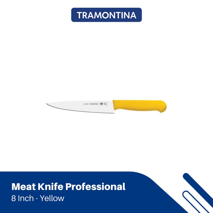 Pisau Tramontina - 8 Meat Knife Profissional Yellow