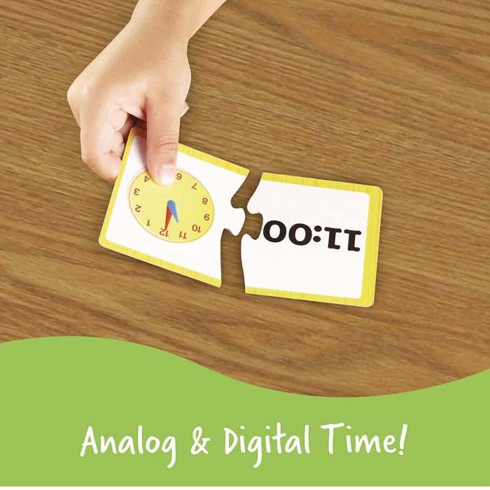 PROMO LEARNING RESOURCES LER3220 TIME ACTIVITY SET GEAR CLOCK TERLARIS