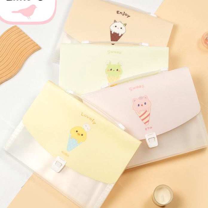 

(E☞✯.NA) LITTLE O TERMURAH!!! Cute Unicorn Premium File Holder Bag/ file holder lucu/ map dokumen/ map lucu /murahh.!!