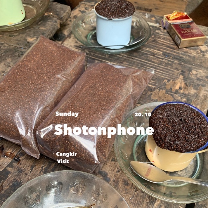 

[A ☀O❣S) Bubuk kopi kasar cangkir malang kemasan 250 gram -amanah◆!
