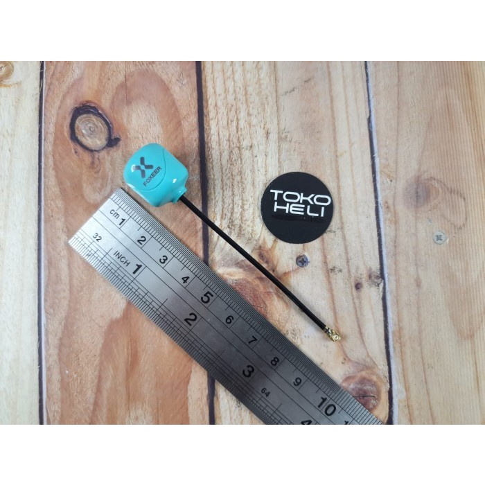 FLASH SALE FOXEER LOLLIPOP 4 PLUS 5.8G 2.6DBI 4+ FPV OMNI ANTENNA UFL IPEX1 TEAL TERBARU