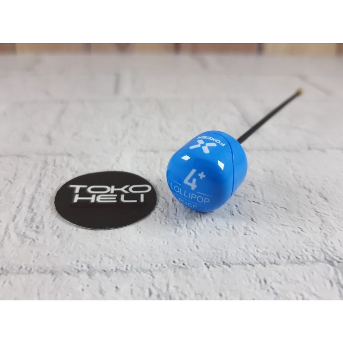 HOT SALE FOXEER LOLLIPOP 4 PLUS 5.8G 2.6DBI 4+ FPV OMNI ANTENNA UFL IPEX1 BLUE TERBARU