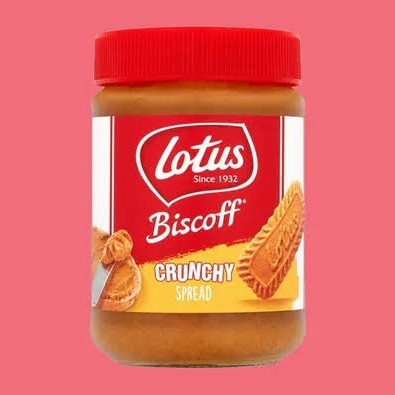 

Lotus Biscoff Crunchy Spread 380gr Selai Biscuit Speculoos