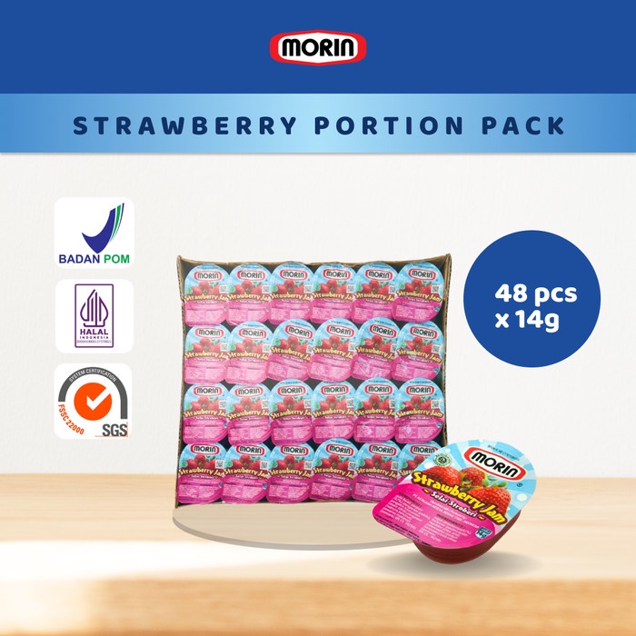 

Morin Strawberry Jam 14 Gr