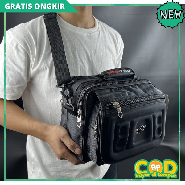 Tas Selempang Distro Pria Terbaru Travel Bag Kecil Sling Bag Sligbag Slimbag Mini Tas Selempang Pria