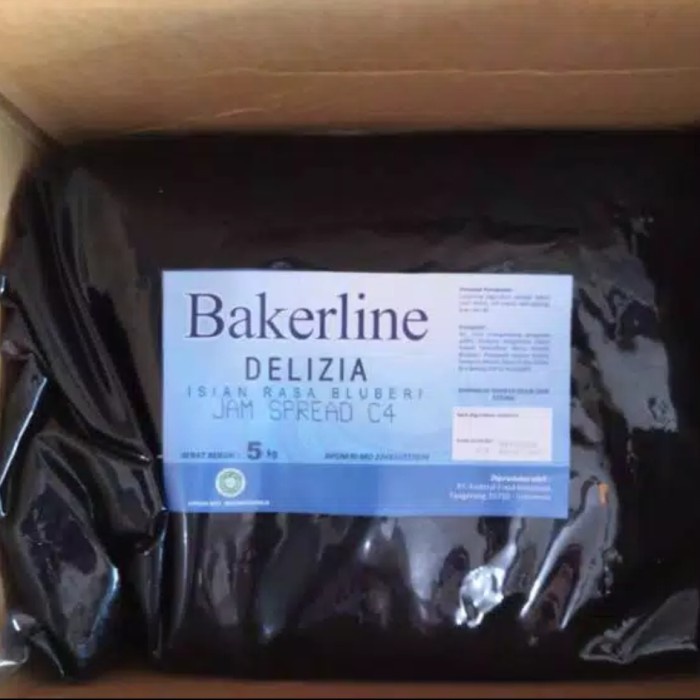 

Bakerline Delizia Selai Spread bluberi 5kg produk Elmer