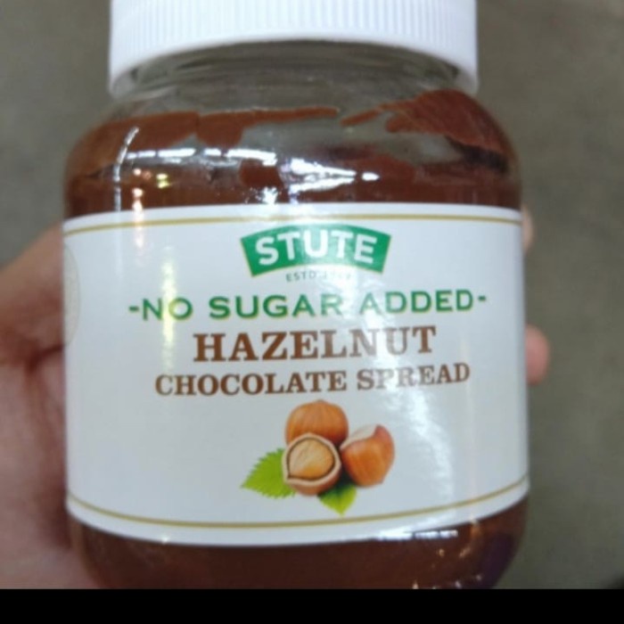

stute diabetic jam no sugar free gula selai hazelnut chocolate spread