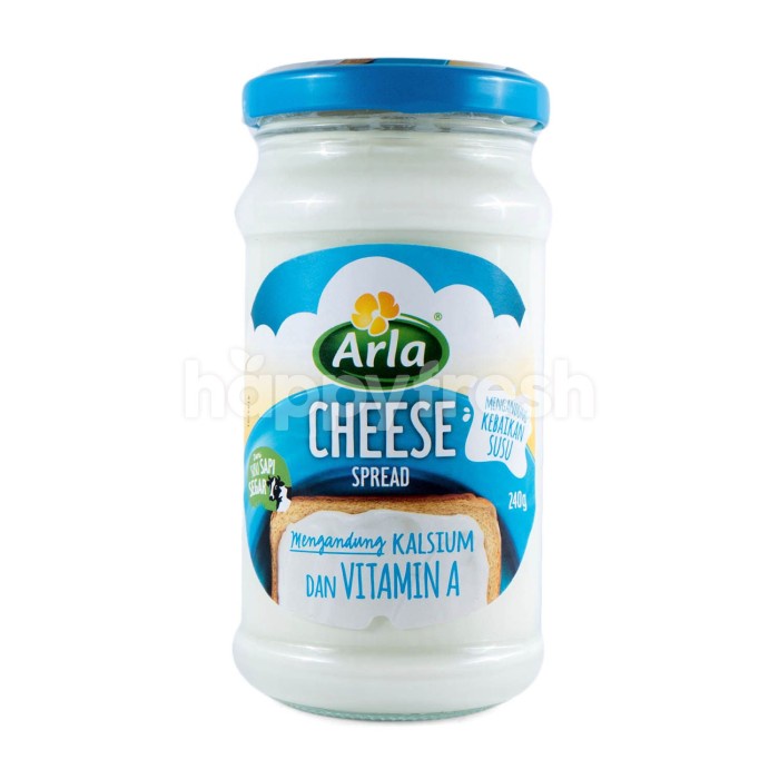 

arla cheese spread - arla cheesy 240g keju selai olesan kue
