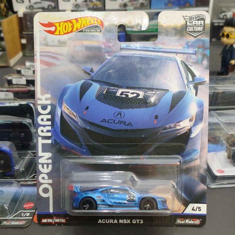 HOT WHEELS PREMIUM ACURA NSX GT3 OPEN TRACK