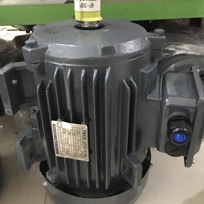 ] Induction motor TECO 3 phase (Foot) 4pole 3HP