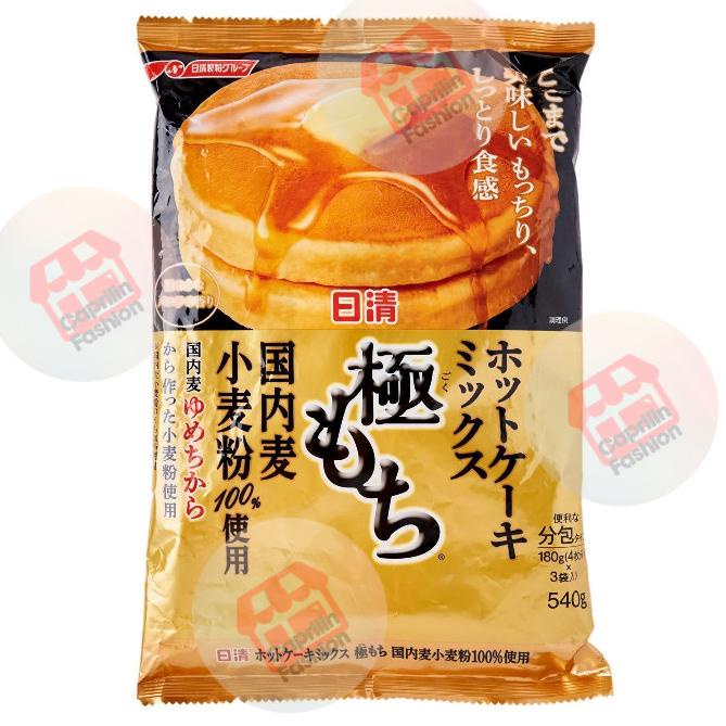

*$*$*$*$] Nisshin hot cake mix gokumochi 540 gr / tepung premix pancake jepang