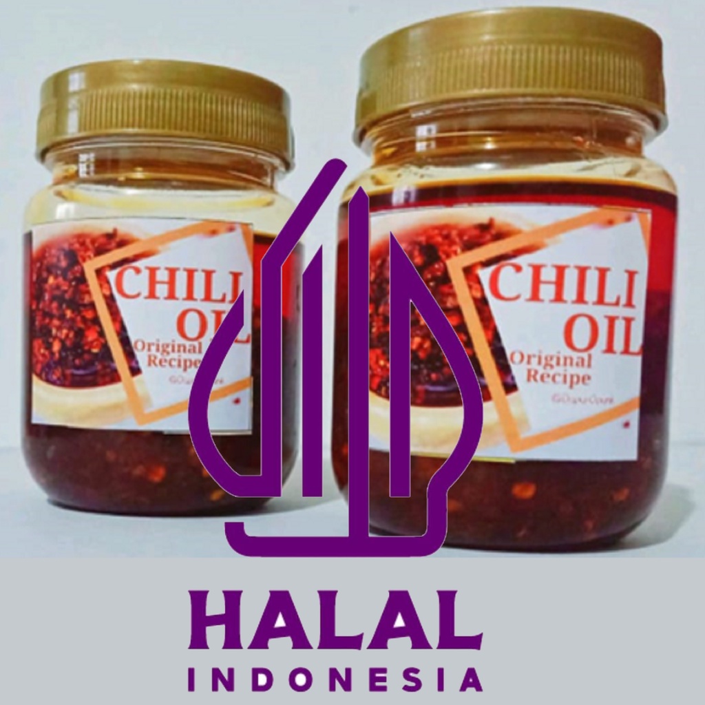 

CHILI OIL // DIMSUM CHILI OIL // HALAL 100% // SAMBAL // PEDAS