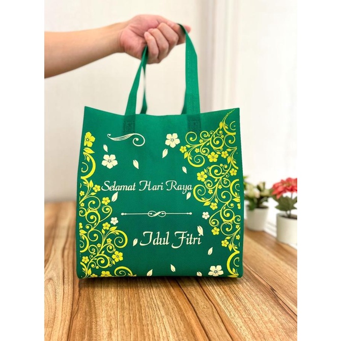 

*#*#*#*#] Tas spunbond kemasan dus box kotak packaging kue Lebaran Idul Fitri