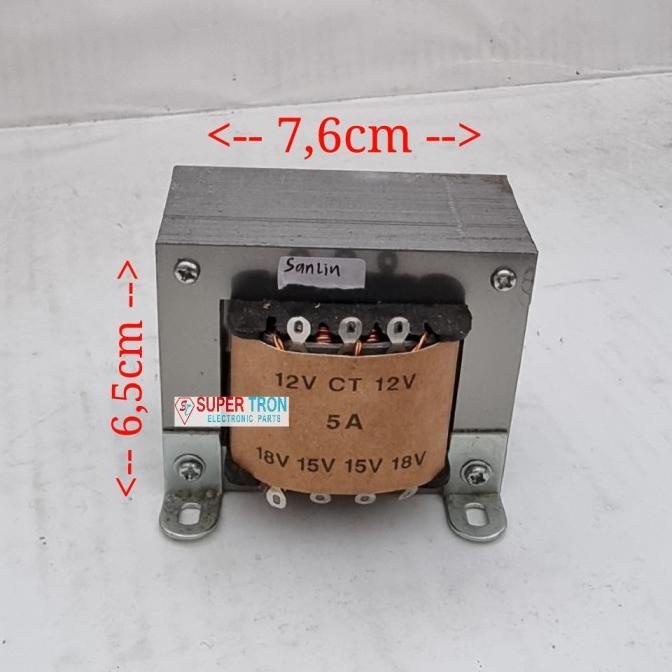 monggo] TRAFO 5A CT 18V SANLIN