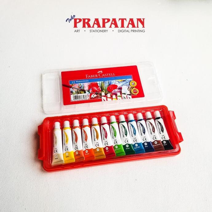 

Faber Castell Watercolors Tube 12 Warna 04P / Cat Air Tube