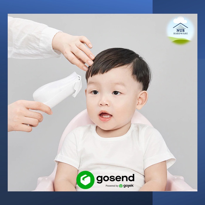 Alat Cukur Rambut Bayi Vacuum Hair Trimmer Mesin Cukur Rambut Cukuran