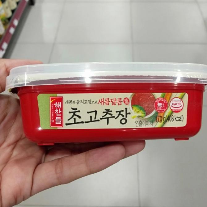 

paling diminati] Haechandle Cho gochujang (Hot Pepper Paste with Vinegar) 170 gram