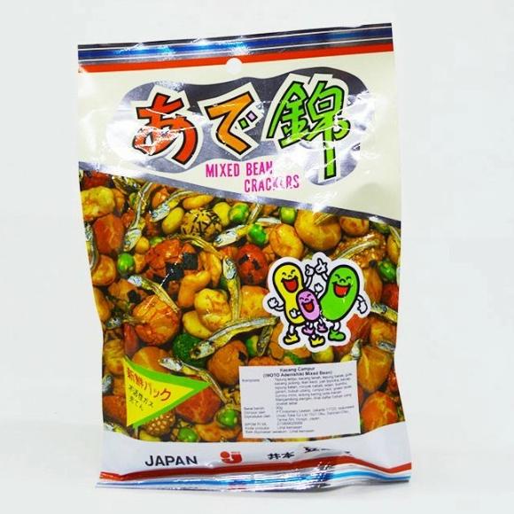 

;&;&;&;&] Imoto Adenishiki Japanese Mixed Bean Crackers 90 gram